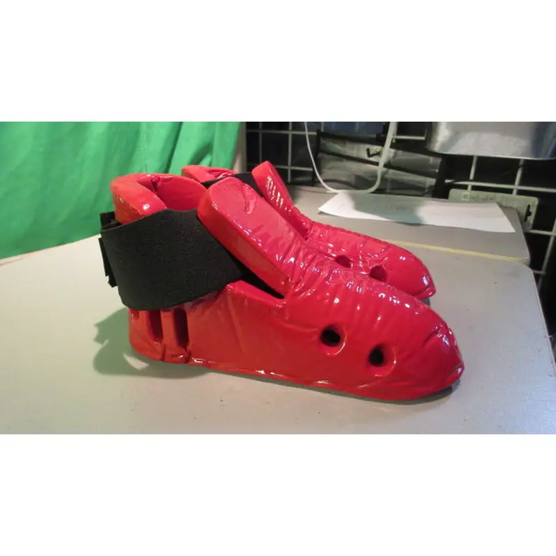 Used Champion Youth Small Martial Arts Taekwondo Sparring Foot Protectors