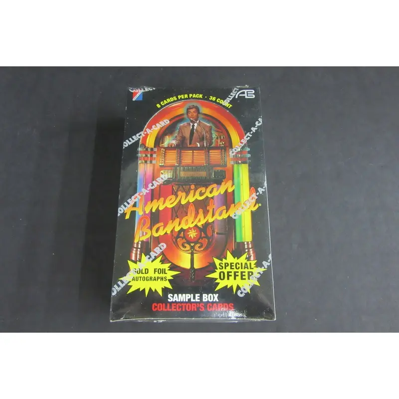 1993 Collect-A-Card American Bandstand Sample Box