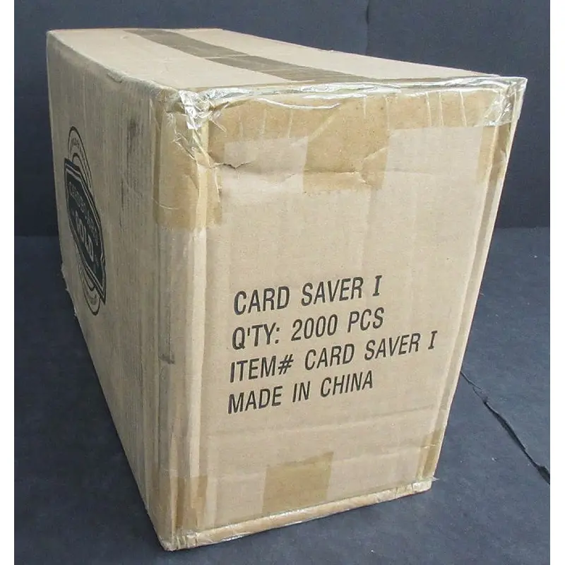 Cardboard Gold Card Saver I Case (10/200 Count)