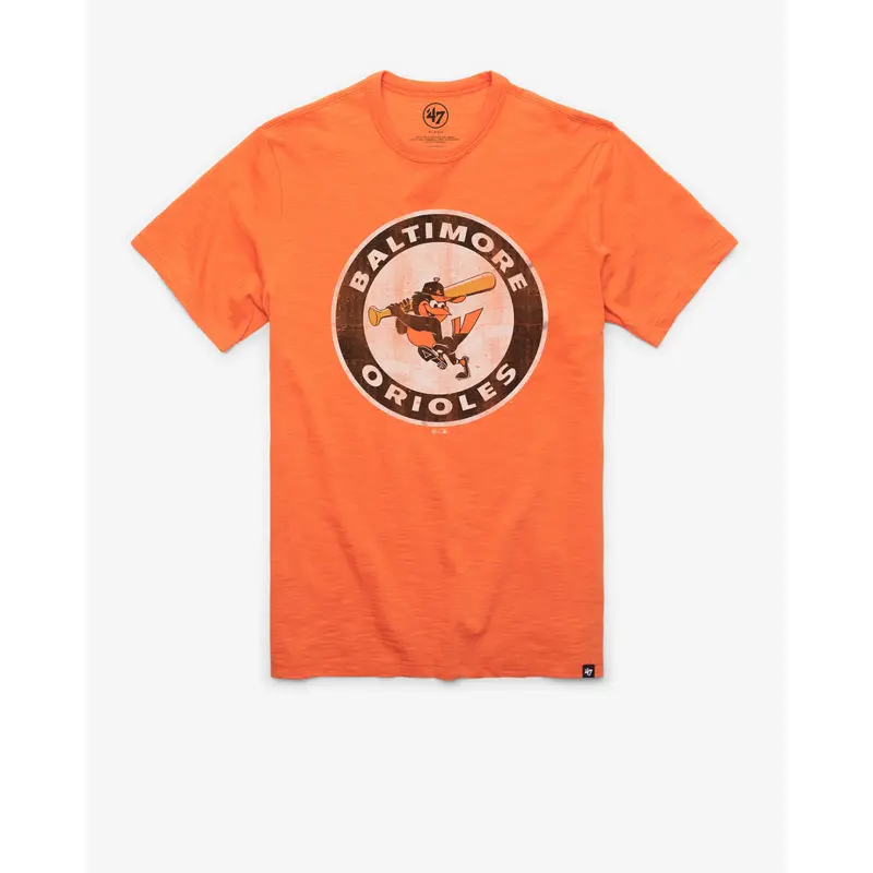 BALTIMORE ORIOLES COOPERSTOWN GRIT '47 SCRUM TEE