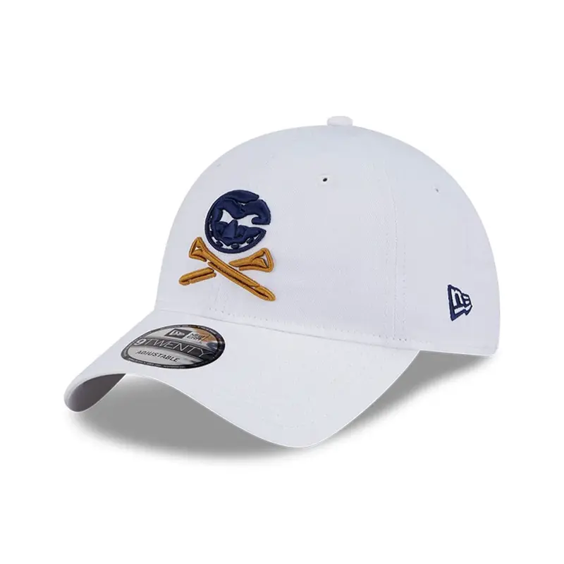 Crushers LIV Golf 2025 White 9TWENTY Adjustable Cap