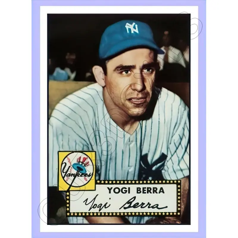 Yogi Berra 1952 Topps Reproduction Card - 4028