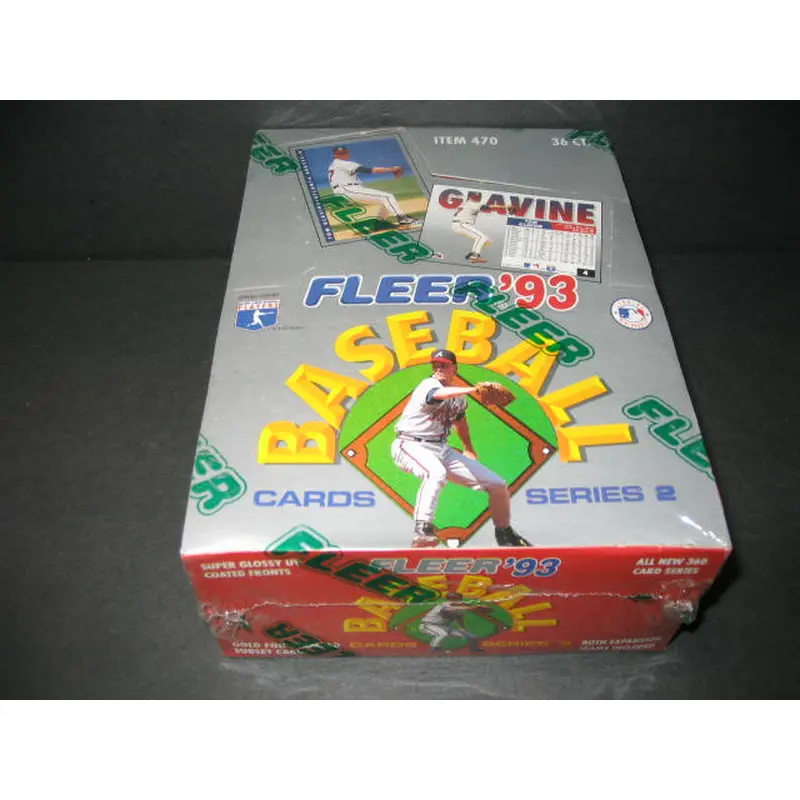 1993 Fleer Baseball Series 2 Box