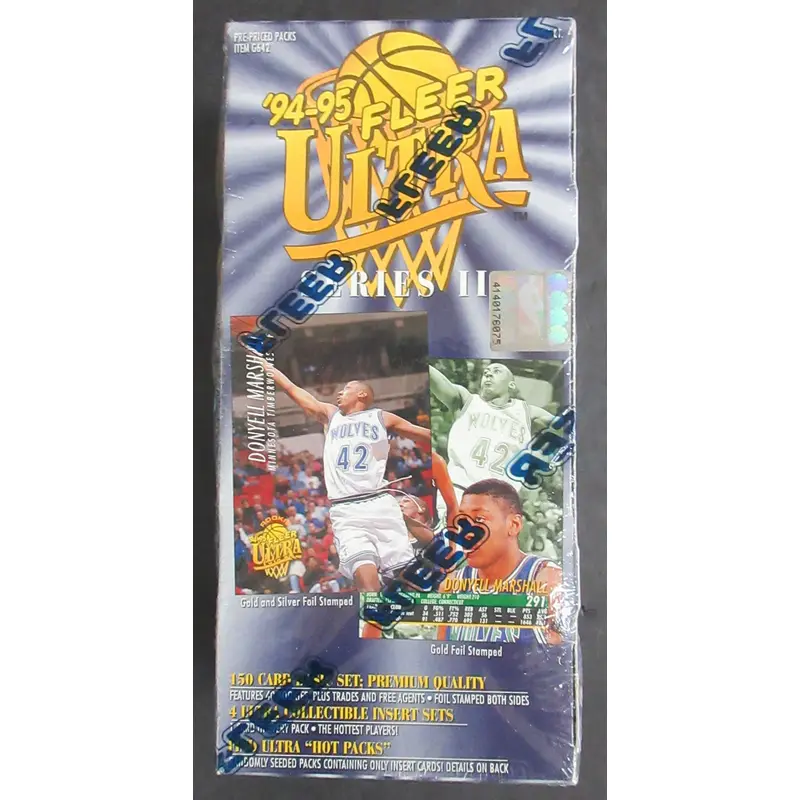 1994/95 Fleer Ultra Basketball Series 2 Box (Gravity)