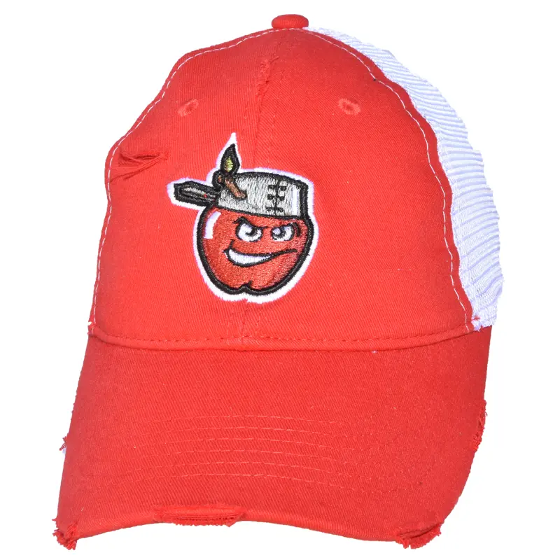 Fort Wayne TinCaps Lumi Red Ponytail Ladies Cap