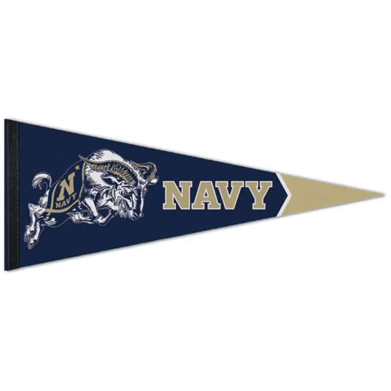 Navy Midshipmen Official NCAA Team Logo Premium Felt Pennant - Wincraft Inc.