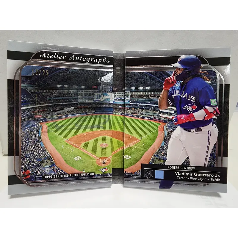 Vladimir Guerrero Jr. 2024 Topps Museum Collection Atelier Autographed Booklet