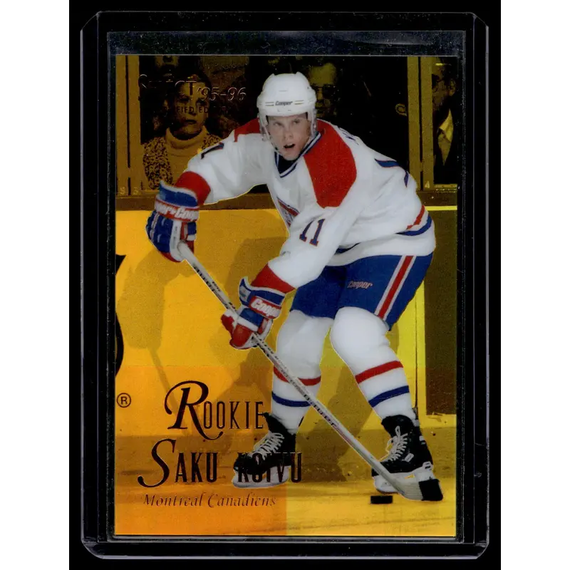 1995-96 Select Certified Edition - Mirror Gold - Saku Koivu #117