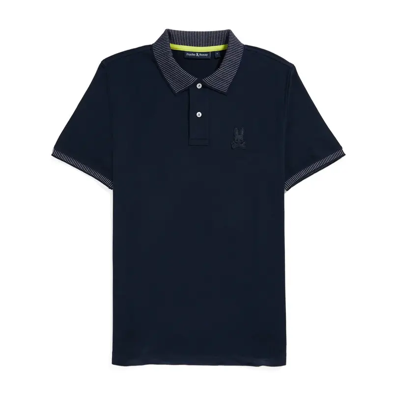 PSYCHO BUNNY POLO KIDS BLUE B0K928Y1PC NVY