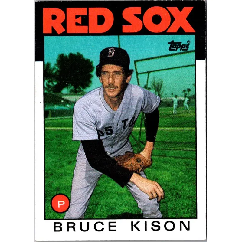 1986 Topps Bruce Kison #117