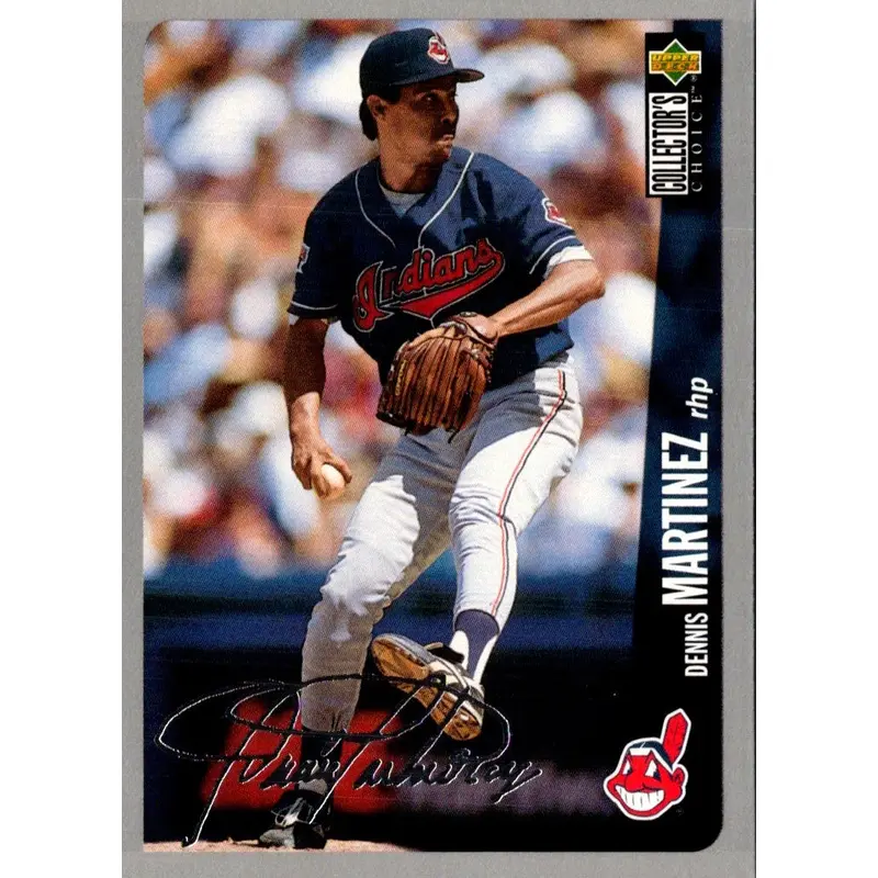 1996 Collector's Choice Gold Signature Dennis Martinez #122