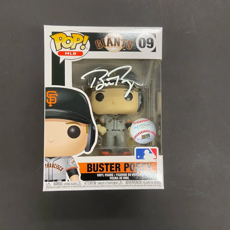 Buster Posey Signed Funko Pop #09 PSA/DNA Giants Autographed MLB Holo
