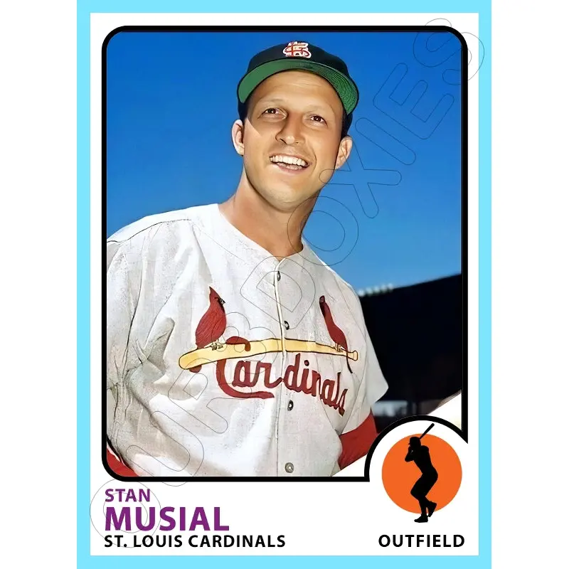 Stan Musial 1973 Topps Custom Card - 4784