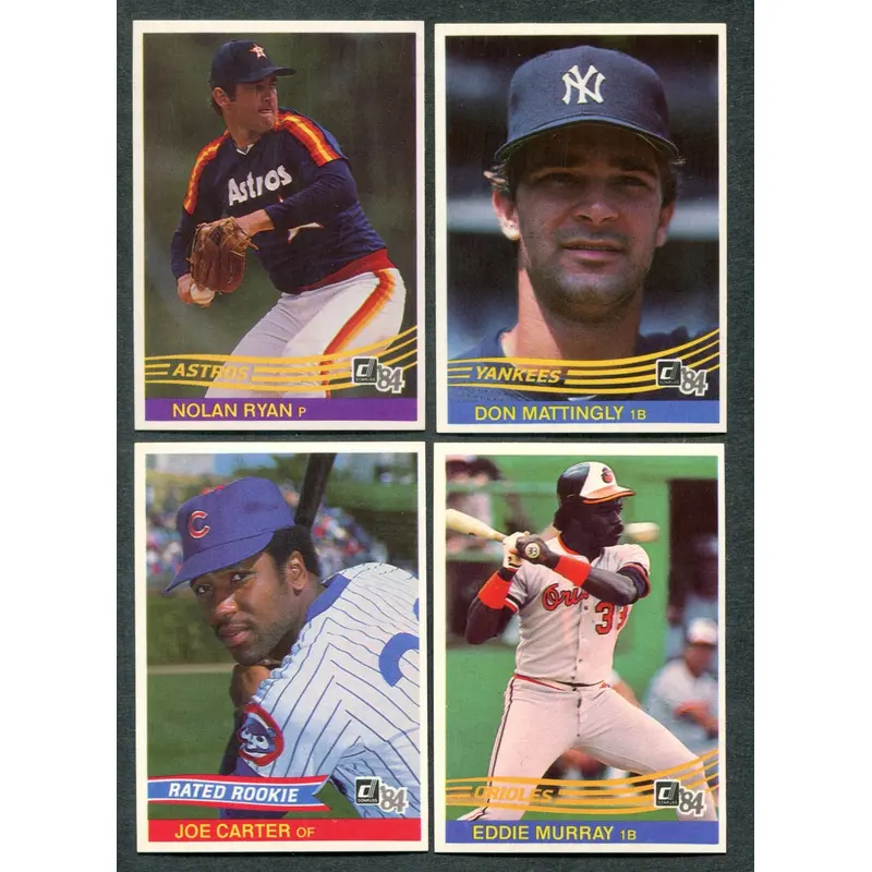 1984 Donruss Baseball Complete Set NM NM/MT (660) (24-372)