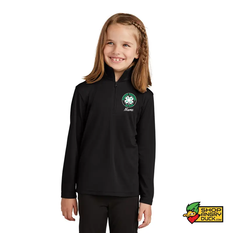 Market Masters Youth Hooded Raglan Jacket