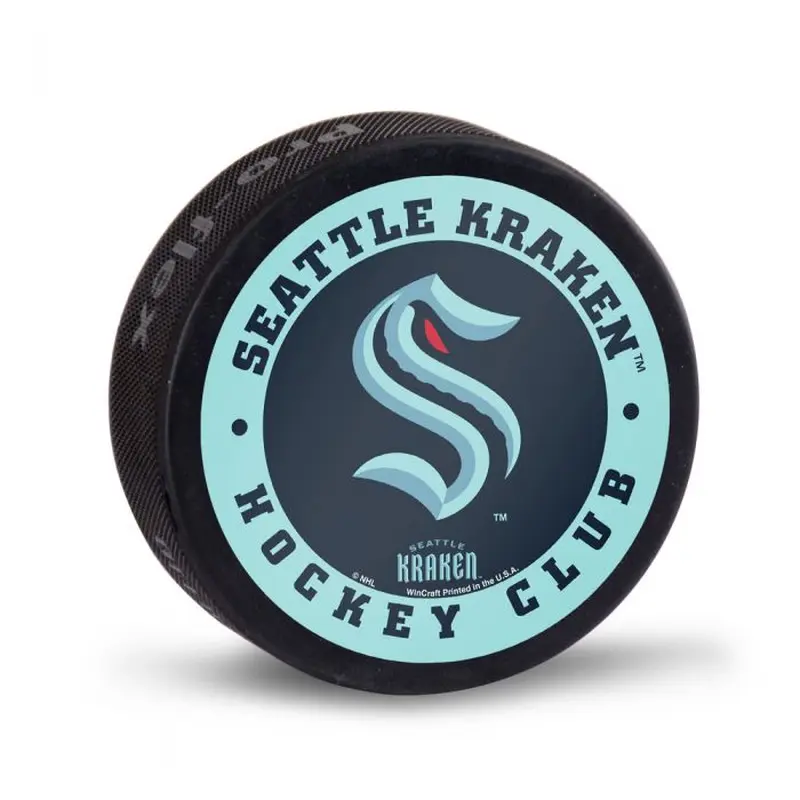 SEATTLE KRAKEN HOCKEY PUCK DECORATIVE