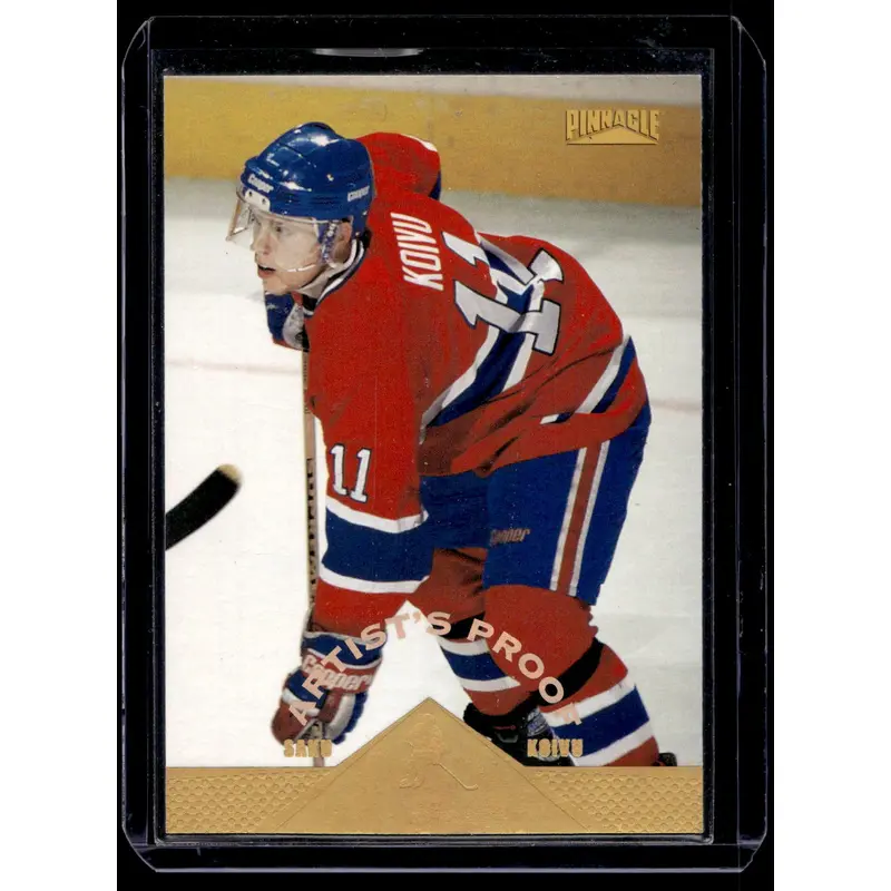 1996-97 Pinnacle - Artist's Proof - Saku Koivu #202