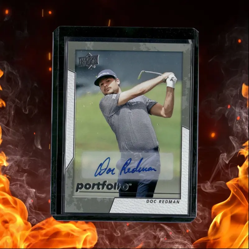 2024 Upper Deck Portfolio Doc Redman Color Photos Auto #50