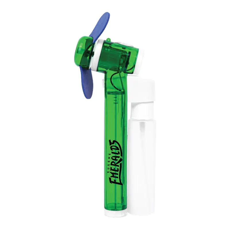 Eugene Emeralds Handheld Misting Fan