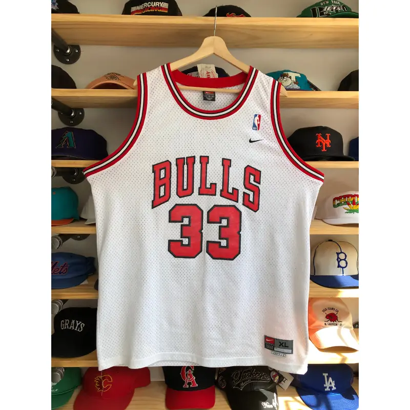 Vintage Nike Chicago Bulls Scottie Pippen Swingman Jersey Size XL