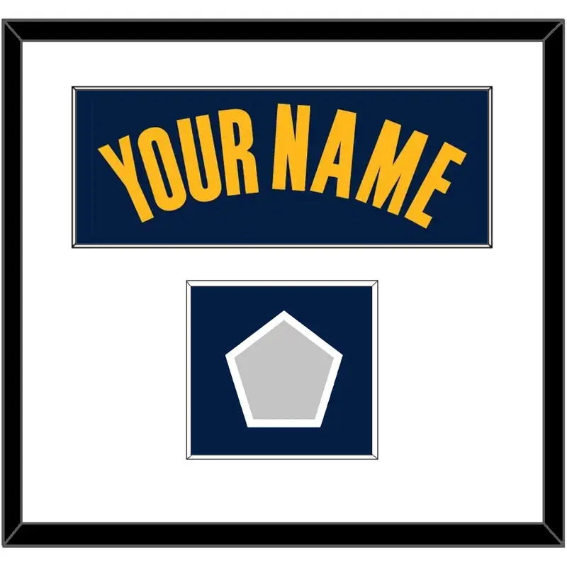 Cleveland Name & Champions Patch - Alternate Blue (2014-2017) - Single Mat 1