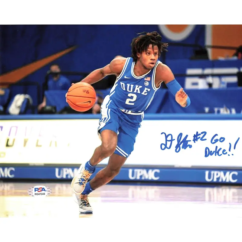 D.J. STEWARD signed 8x10 Photo PSA/DNA Duke Blue Devils Autographed