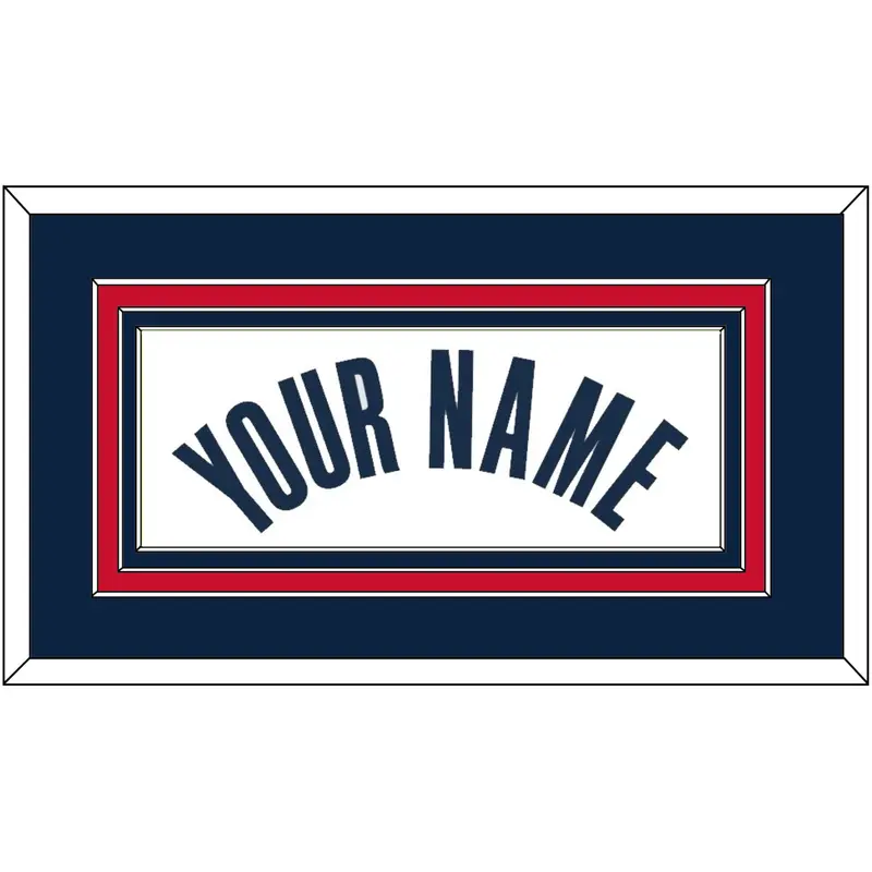Washington Name - White Association - Triple Mat 2
