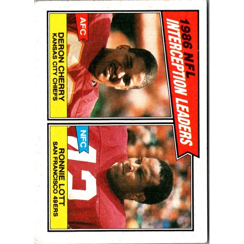1987 Topps Deron Cherry/Ronnie Lott #231