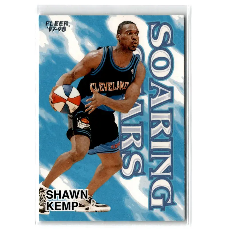 1998 Fleer Brilliants Blue Shawn Kemp #20B