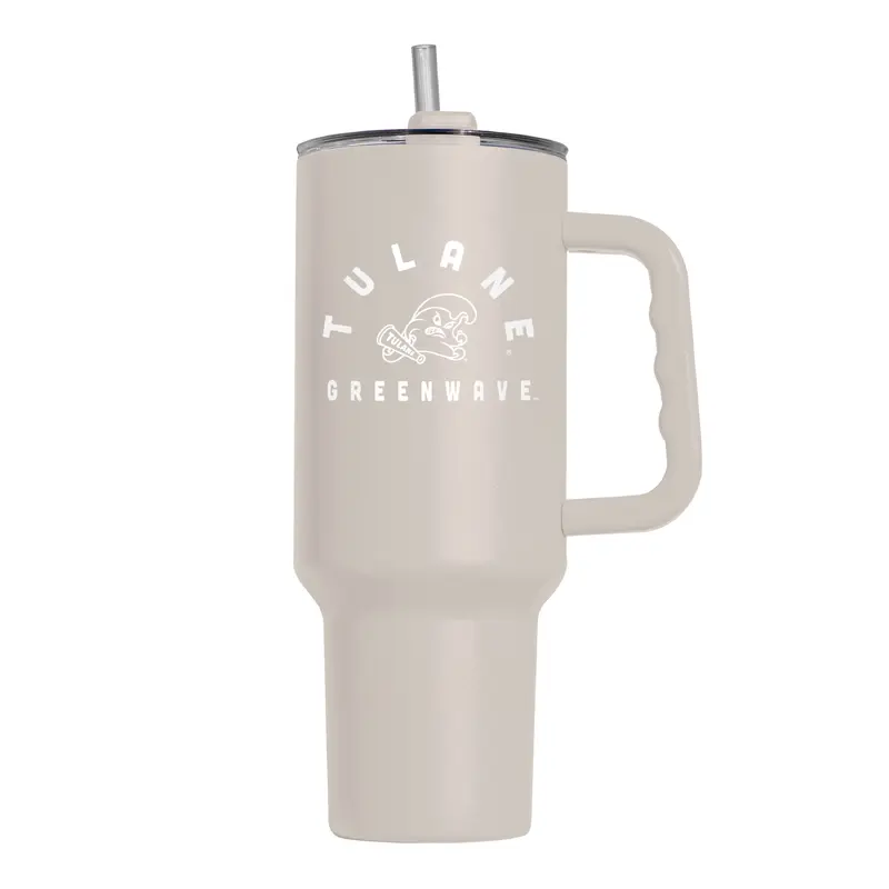 Tulane 40oz Archway Powder Coat Tumbler