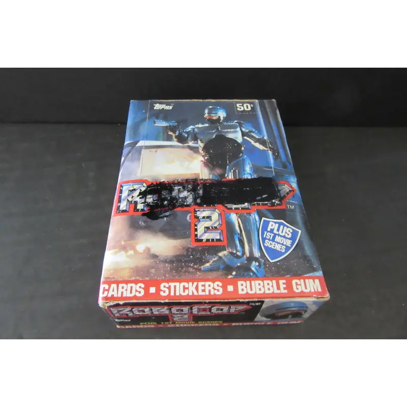 1990 Topps RoboCop 2 Unopened Box