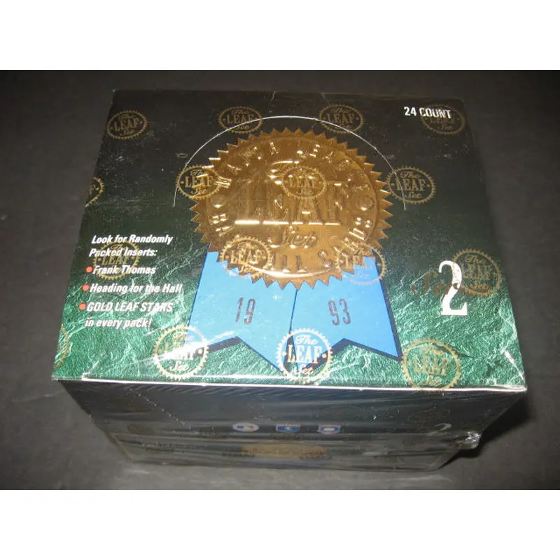 1993 Leaf Baseball Series 2 Jumbo Box