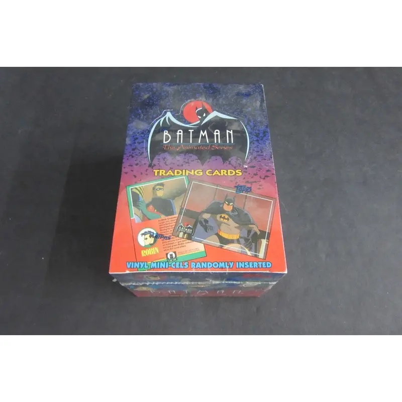 1993 Topps Batman The Animated Series Trading Cards Box