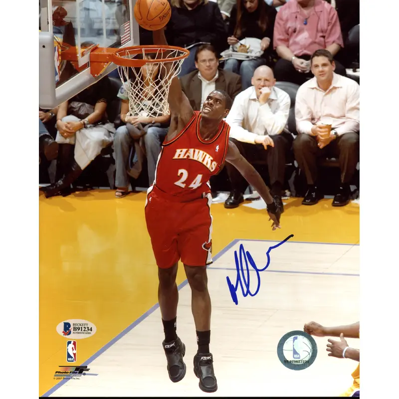 Hawks Marvin Williams Authentic Signed 8X10 Photo Autographed BAS #B91234