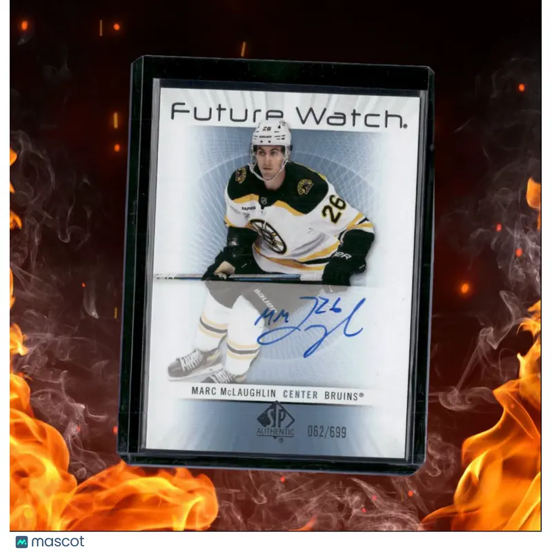 2022-23 SP Authentic Marc McLaughlin Future Watch Rookie Auto 062/699 #RFWA-MA