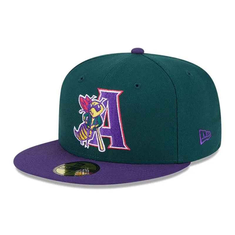Augusta Green Jackets MiLB Theme Night Dark Green 59FIFTY Fitted Cap