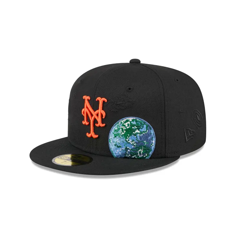 New Era - NE Global - 59Fifty Fitted Cap - New York Mets - Black