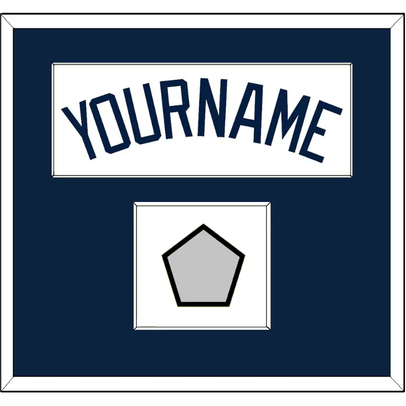 Atlanta Name & World Series Jersey Patch - Home White - Single Mat 2