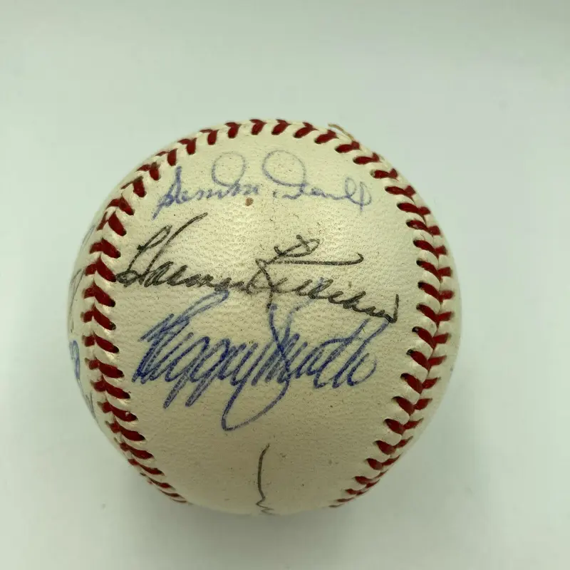 1969 All Star Game Team Signed American League Baseball Harmon Killebrew