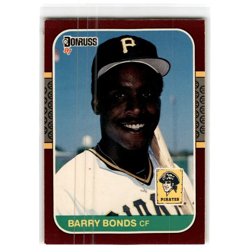 1987 Donruss Opening Day Barry Bonds #163B