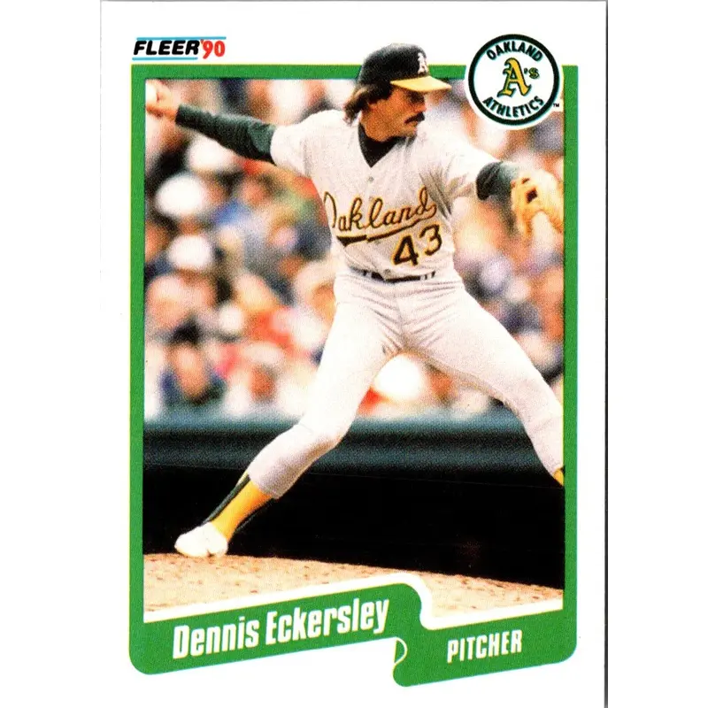 1990 Fleer Dennis Eckersley #6