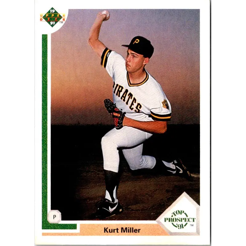 1991 Upper Deck Kurt Miller #68 Rookie