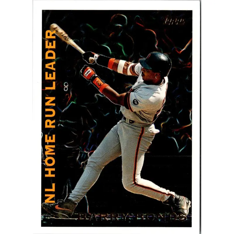1995 Topps League Leaders Barry Bonds #LL8
