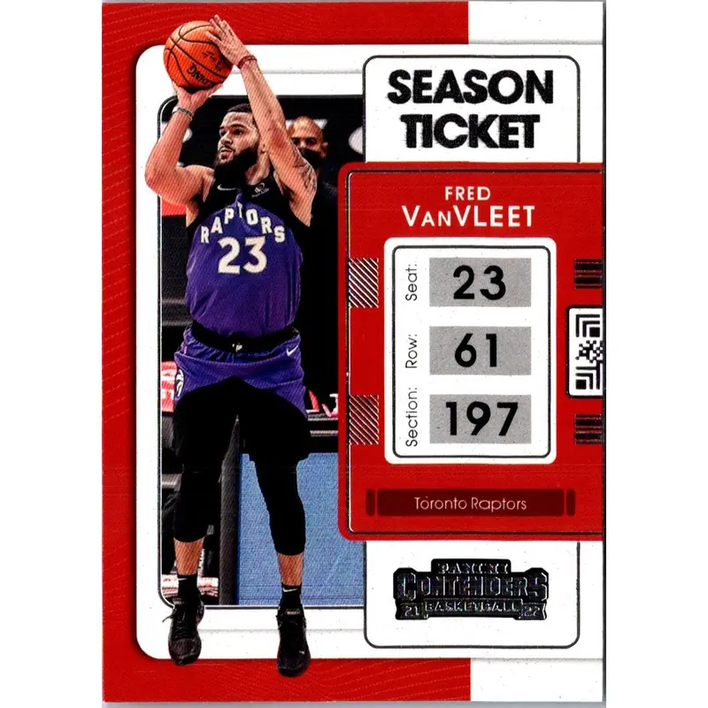 2022 Panini One and Red Fred VanVleet #11