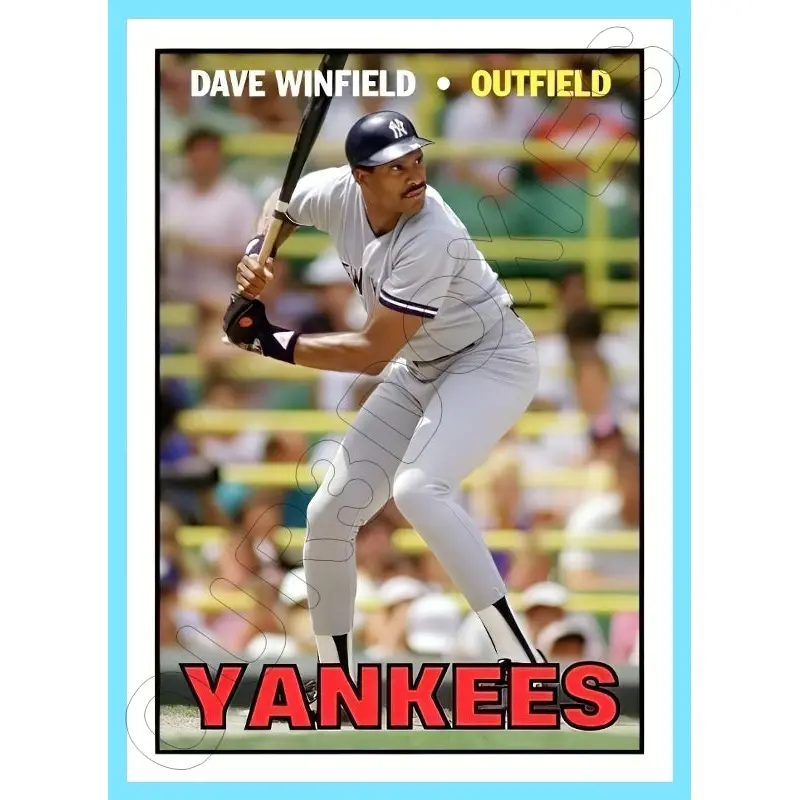 Dave Winfield 1967 Topps Custom Card - 4497