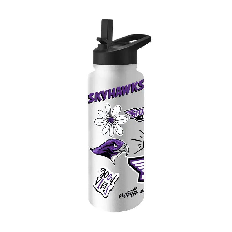 Stonehill College 34oz Native Quencher Bottle