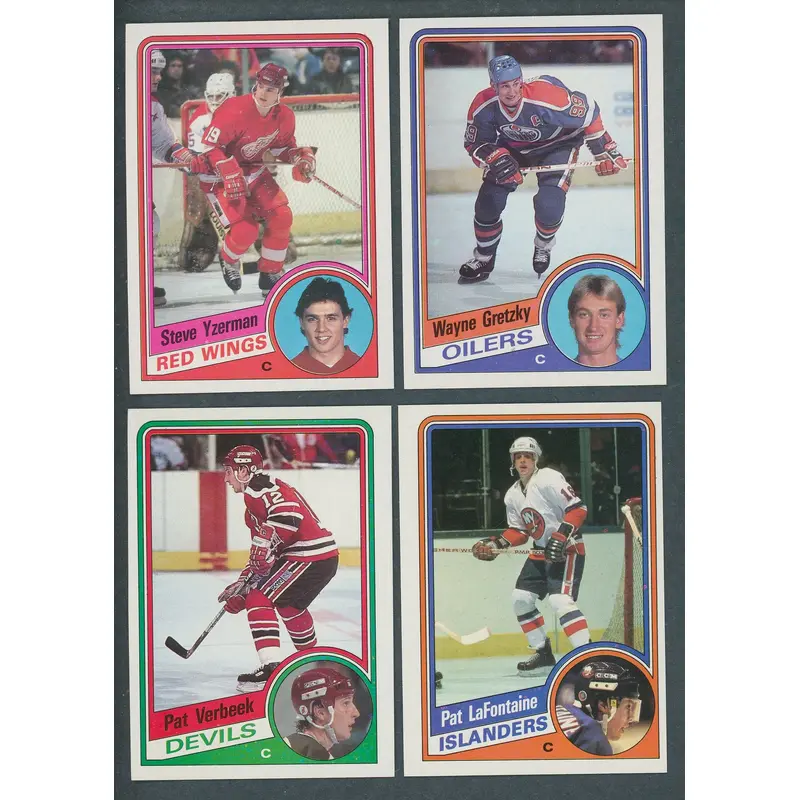 1984/85 Topps Hockey Complete Set NM NM/MT (165) (22-56)