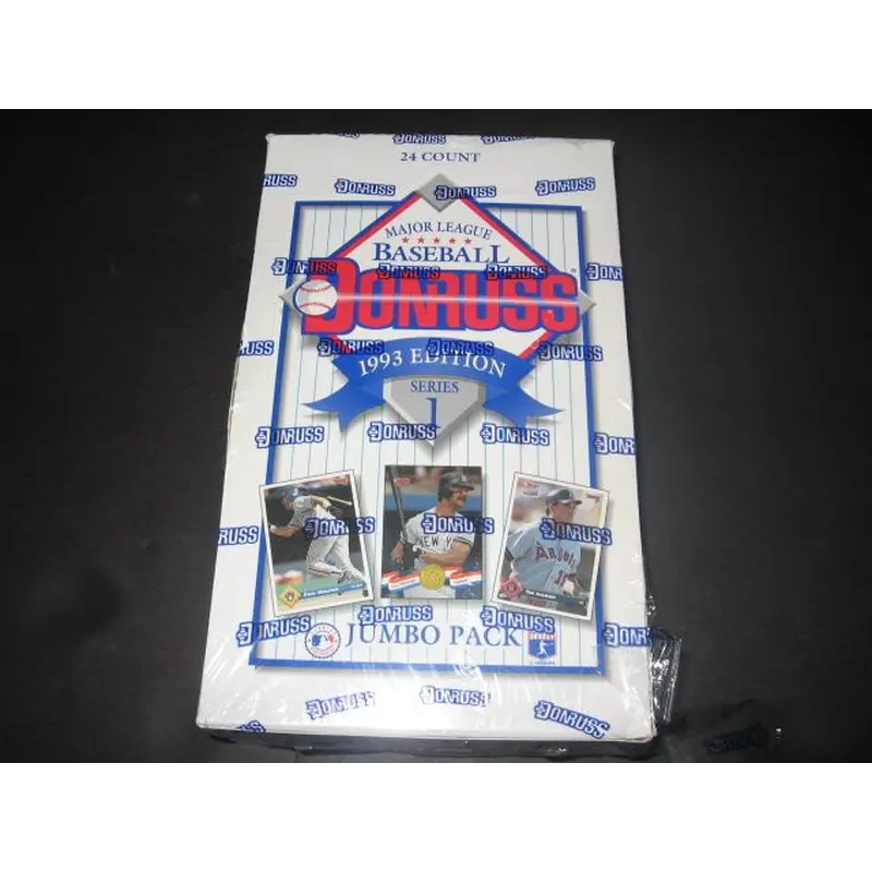 1993 Donruss Baseball Series 1 Jumbo Box (24/23)