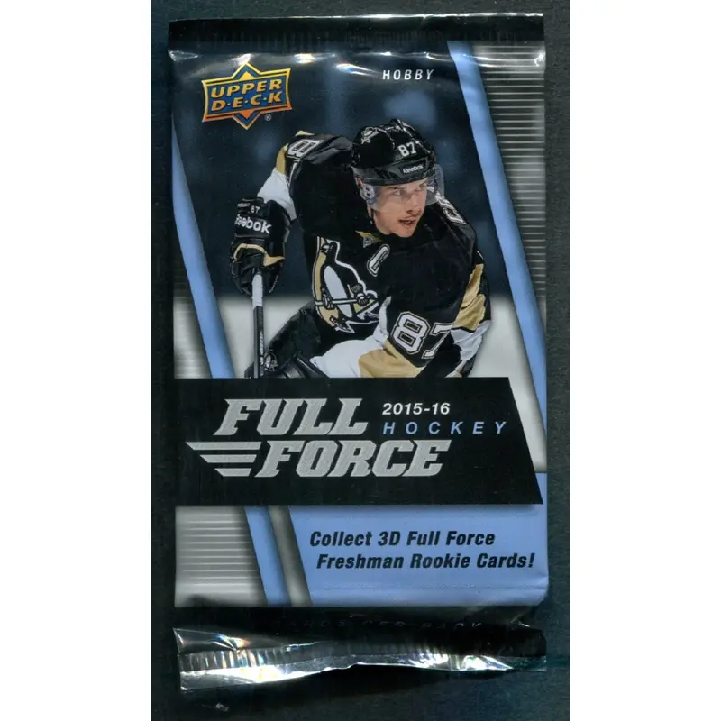 2015/16 Upper Deck Full Force Hockey Unopened Pack (Hobby)
