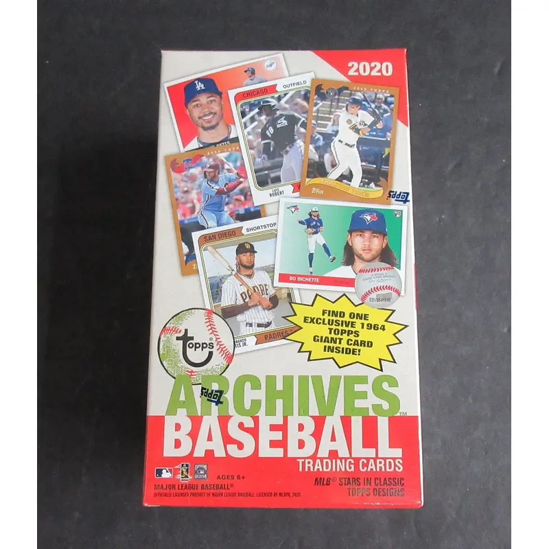 2020 Topps Archives Baseball Blaster Box (7/8)